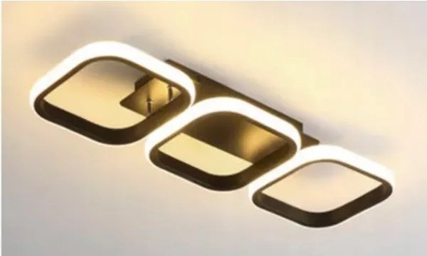 Plafonieră LED 33W/230V, neagră