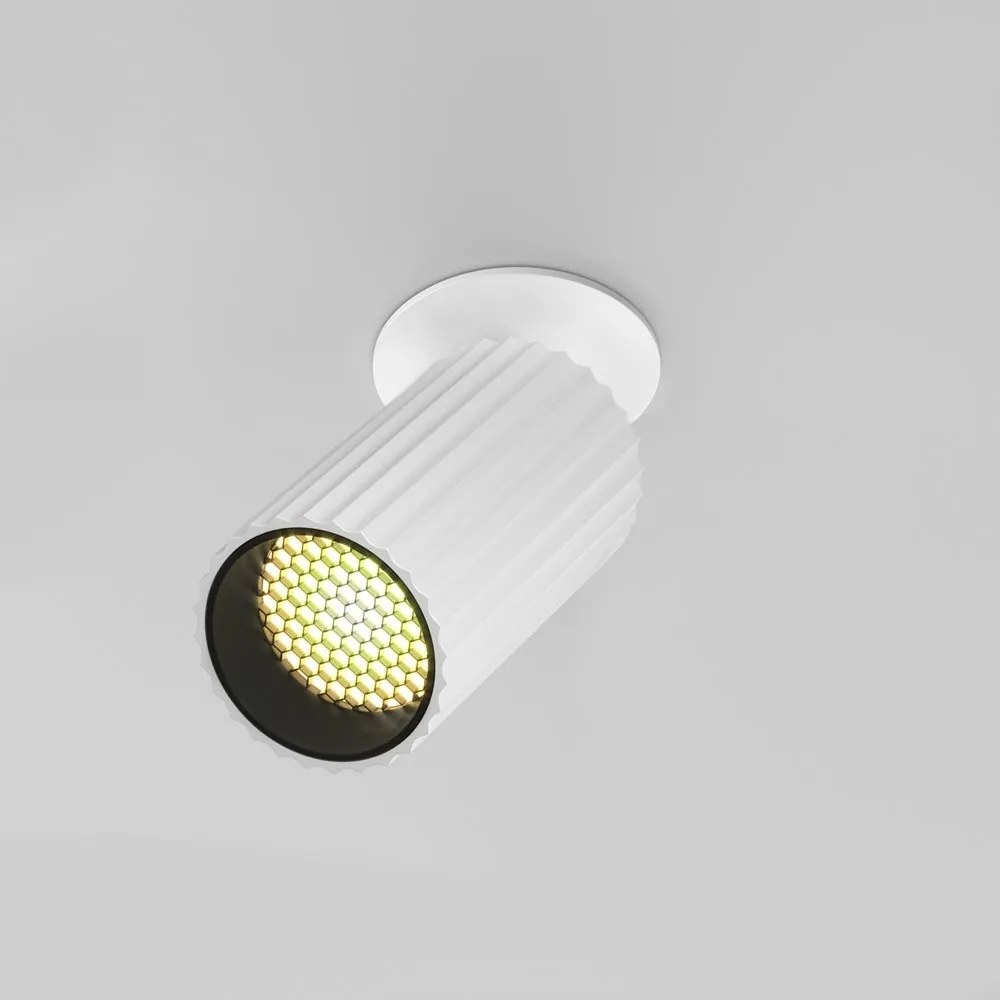 Spot incastrabil stil minimalist Calipso alb