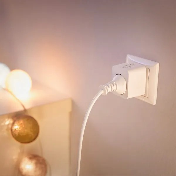 Philips - Set de 2 prize inteligente SCHUKO 2300 W, Wi‑Fi