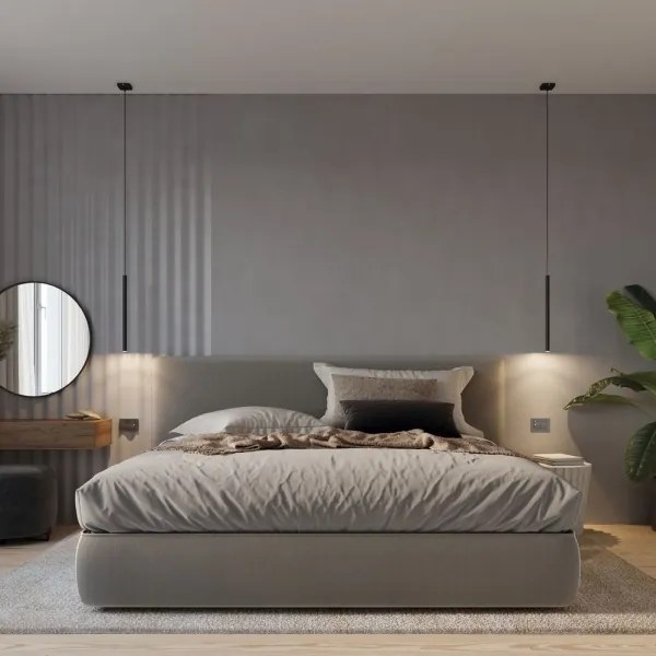 Lustră pe cablu PASTELO 3 3xG9/12W/230V negru