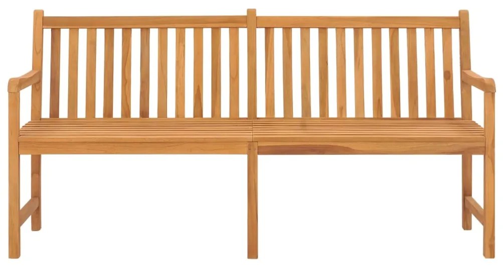 316632 vidaXL Bancă de grădină, 180 cm, lemn masiv de tec