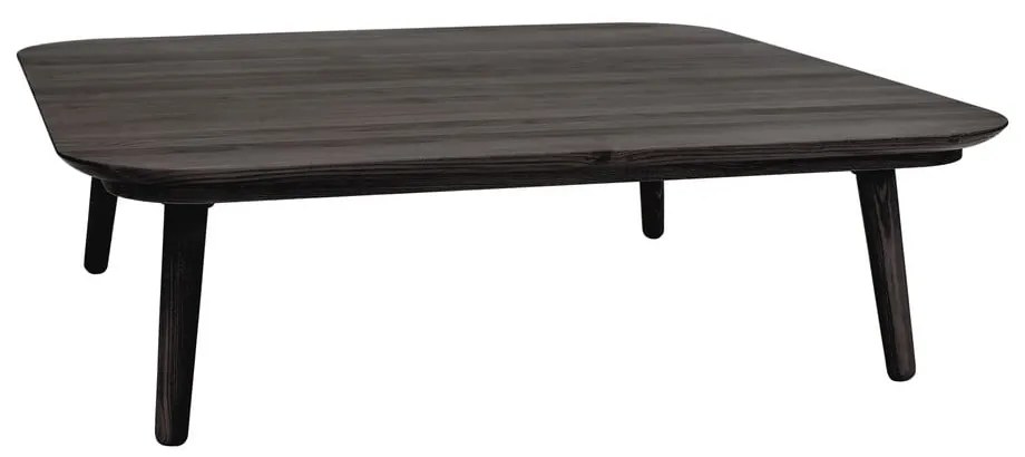 Măsuță de cafea din lemn de frasin Ragaba Contrast Tetra, gri, 110 x 110cm