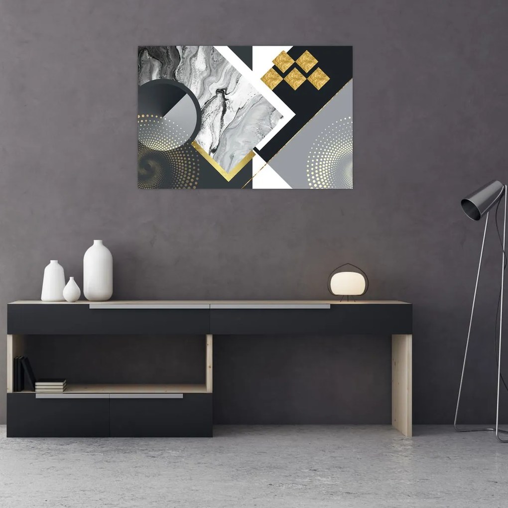 Tablou - Colaj texturat (90x60 cm)