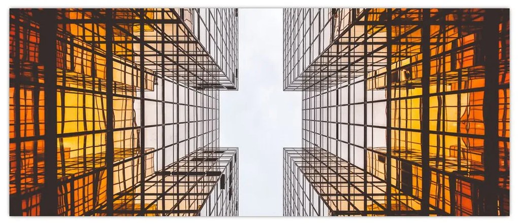 Tablou cu zgârie norii (120x50 cm)