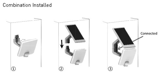 Aplică LED solară cu senzor LED/12W/3,7V 4000 mAh IP54