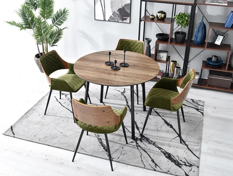 Scaun Morgana (verde + negru). Promo -13%. 1111199