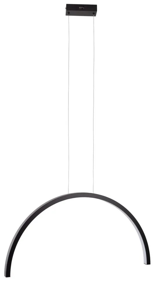 Lustra LED design decorativ modern Trio Arc I Matt Black