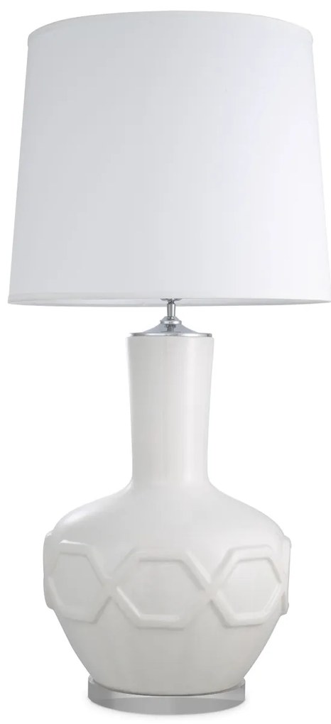 Veioza din portelan, Lampa de masa ultra-chic Lambert, H-112cm