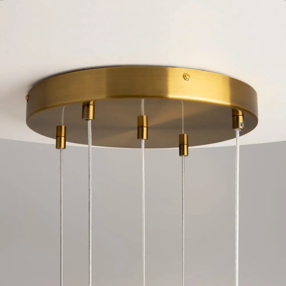Lustra suspendata design decorativ modern Frozen 5L