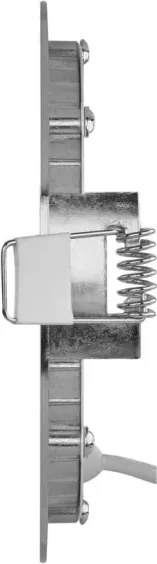 Corp de iluminat LED încastrat NEXXO, 7 W, 230 V, 3000/3500/4000 K, argintiu, Ø 12 cm