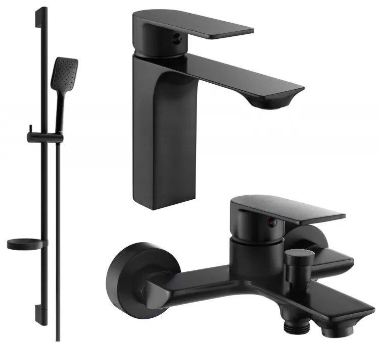 Mexen Alexa DS62 set baie, negru - 71203DS62-70