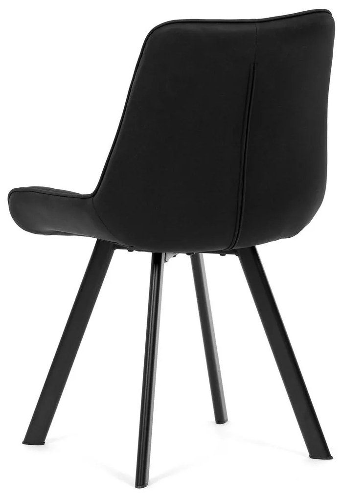 Scaun sufragerie Hechos (negru). 1120588