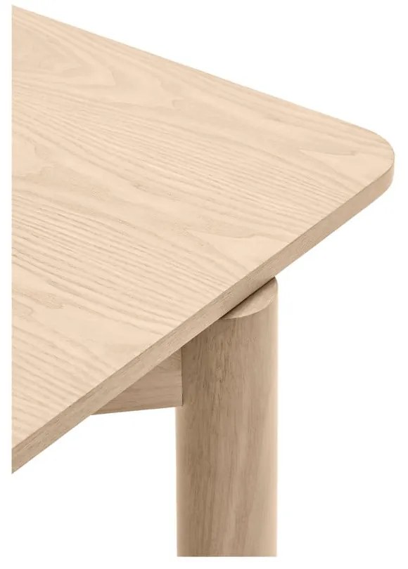 Masă de dining extensibilă în decor frasin 160x100 cm Atlas - Teulat