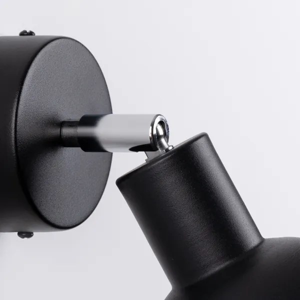 Spot de perete Sollux SL.1316 ELBA 1xE27/15W/230V negru