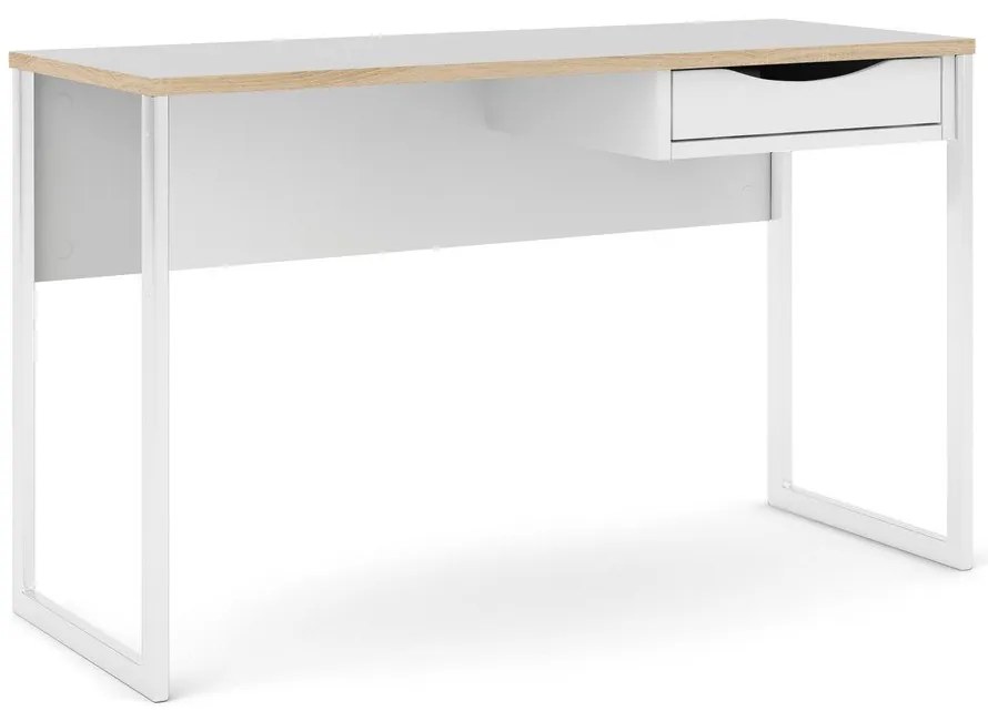 Birou Tvilum Function Plus, 130x48 cm, negru