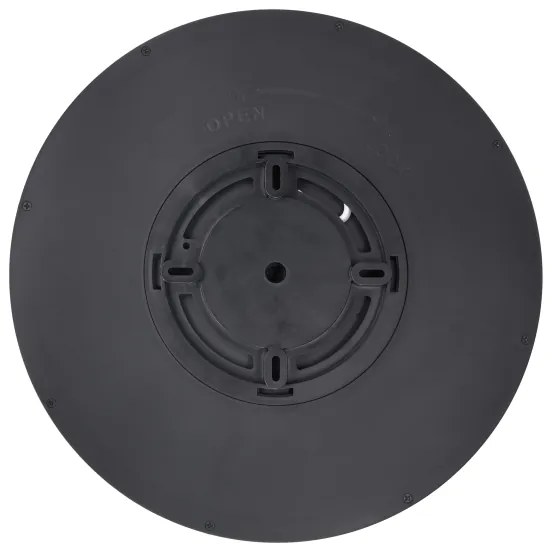 Plafonieră LED dimabilă Solight WO8018 ESTELA LED/36W/230V d. 30 cm negru + telecomandă