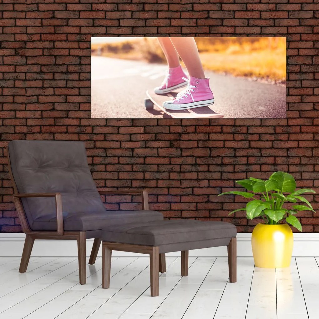 Tablou cu scateboard (120x50 cm)