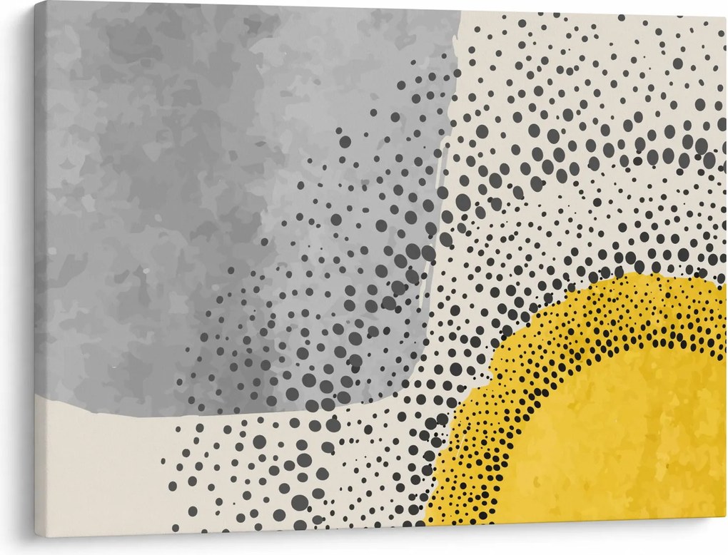 Tablou - pictură abstractă de plajă N⁰3 (70x50 cm)