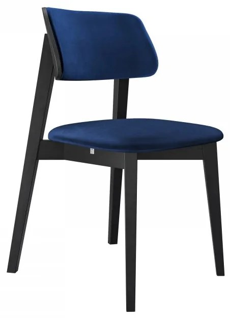 Scaun sufragerie KD 63 C (Negru + albastru) . 1103438