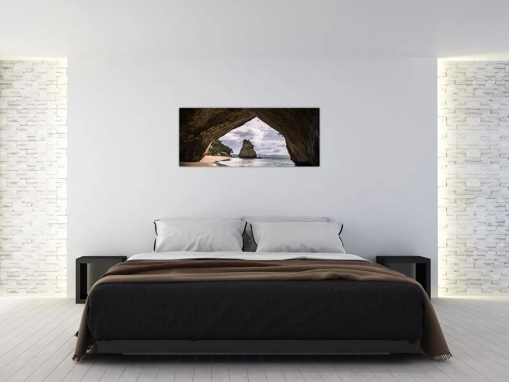Tablou din peșteră, Noua Zeelanda (120x50 cm)