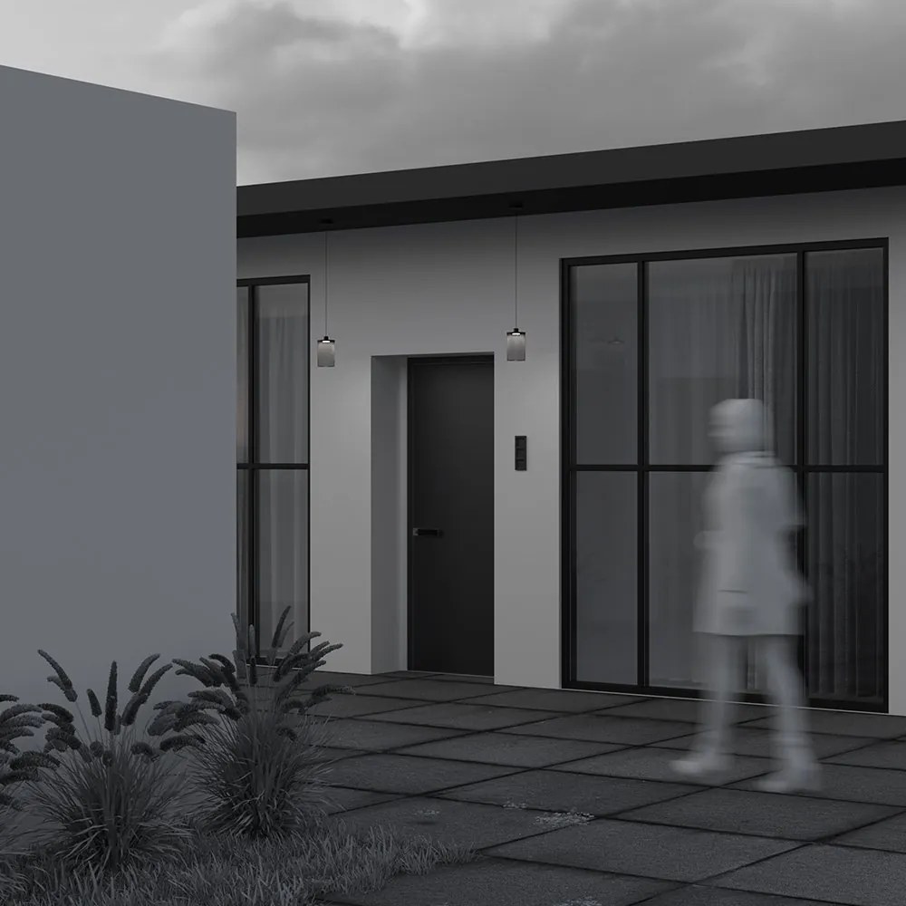 Pendul LED exterior design modern IP54 Latticea