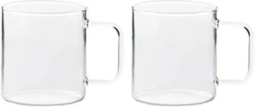 Cană de sticlă Simax 2692/2 From 0,3 l, 2 buc