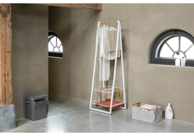 Suport multifunctional pentru depozitare Brabantia Linn 1000815, Otel, Alb