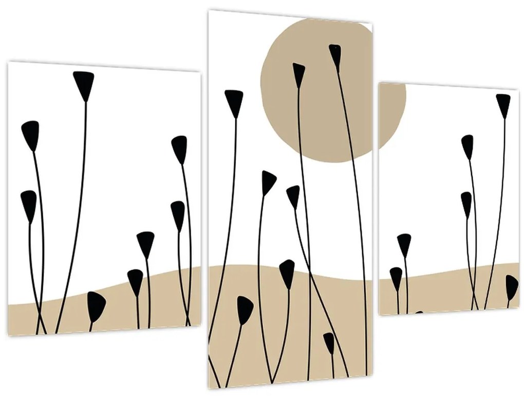 Tablou - Pajiște grafică N⁰2 (90x60 cm)