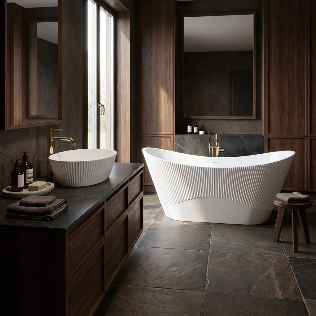 Cadă acrilică freestanding ATENA 170