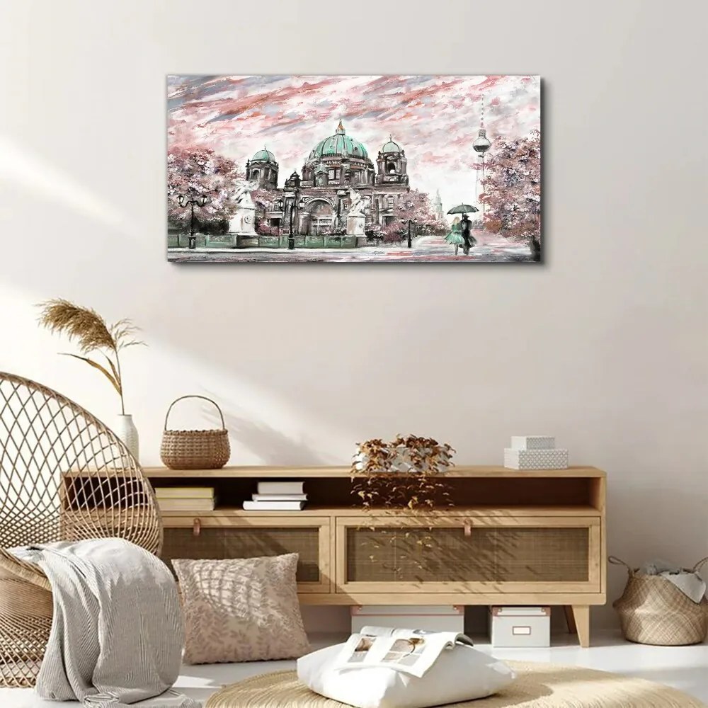Tablou canvas Catedrala modernă din Berlin
