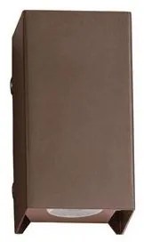 Aplica LED exterior iluminat sus si jos IP65 ELIO corten