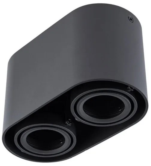 Lampă spot SIROK 2xGU10/30W/230V negru