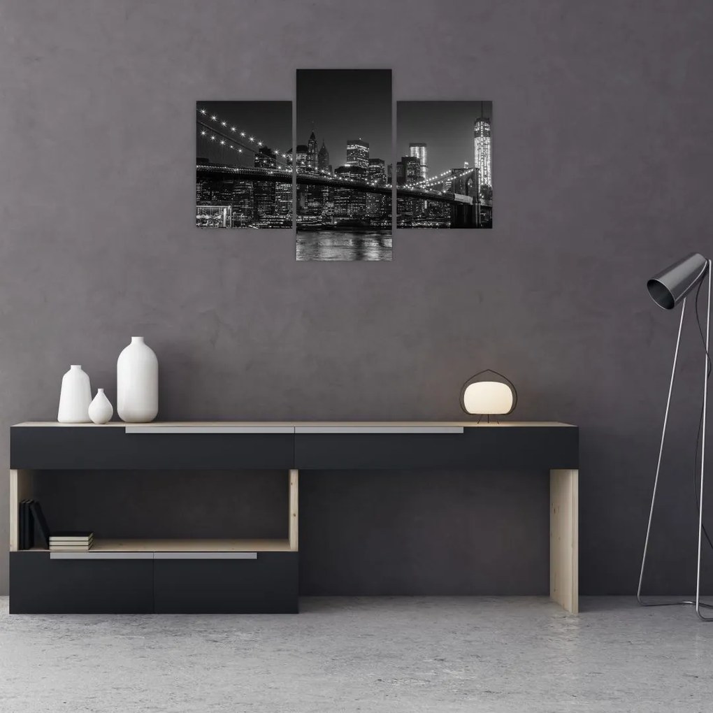 Tablou cu podul Brooklin în New York (90x60 cm)
