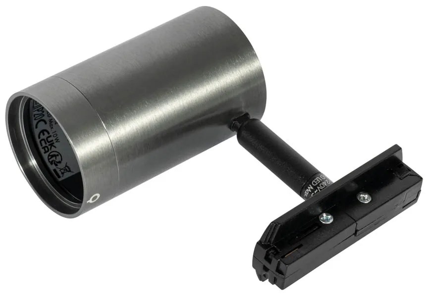 Spotlight modern Gunmetal pentru sistem de șină monofazată - Iconic Jeana