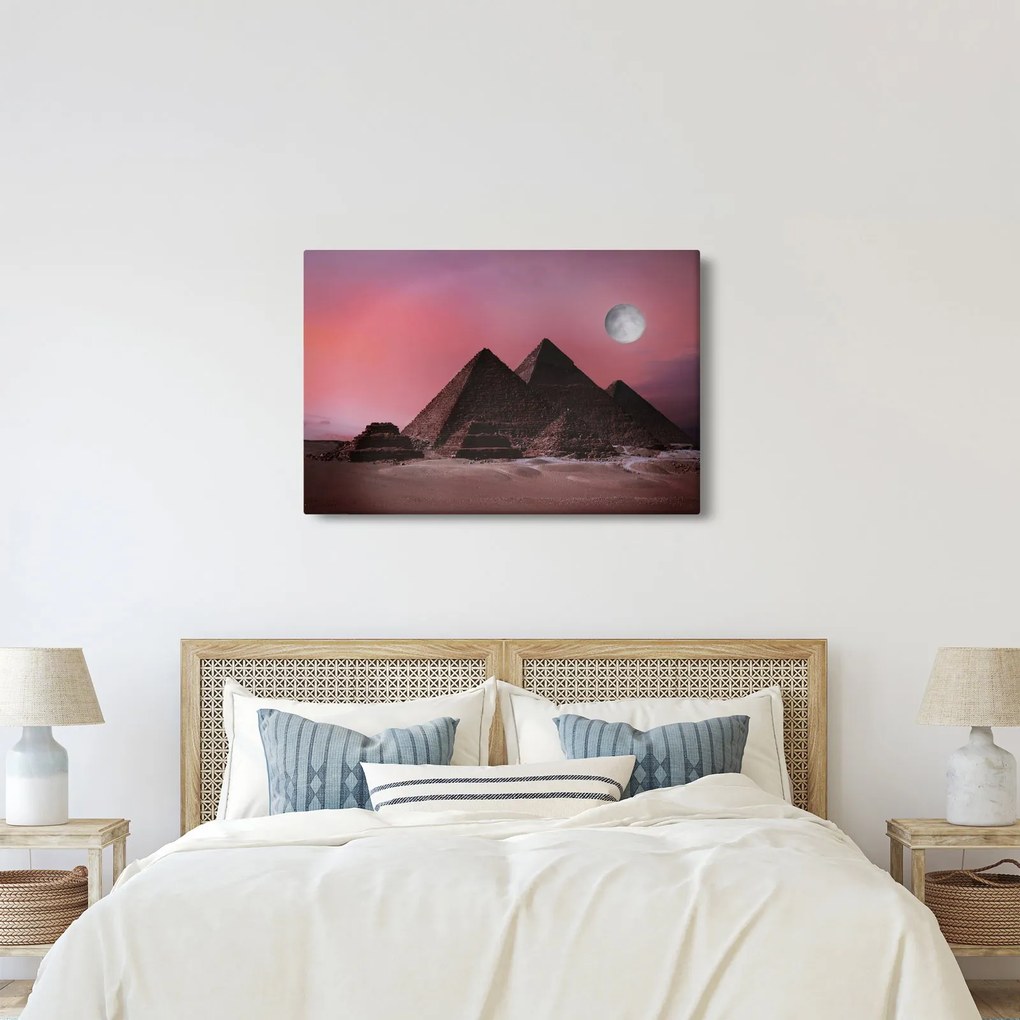Tablou - Piramidă, Giza, Egipt (90x60 cm)