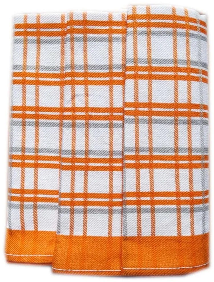 Prosop de bucătărie în carouri Egypt – Set 3 bucăți