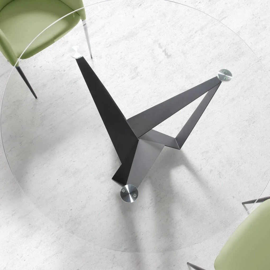 Masa eleganta design modern Ruby, 150cm AC-CT2061R-NEGRO