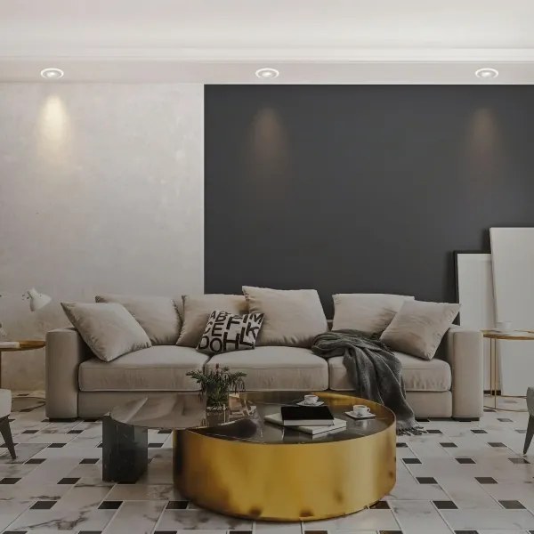 Briloner 7039034 - Set 3x spoturi LED încastrate pentru baie 3xLED/5W/230V IP44 crom mat