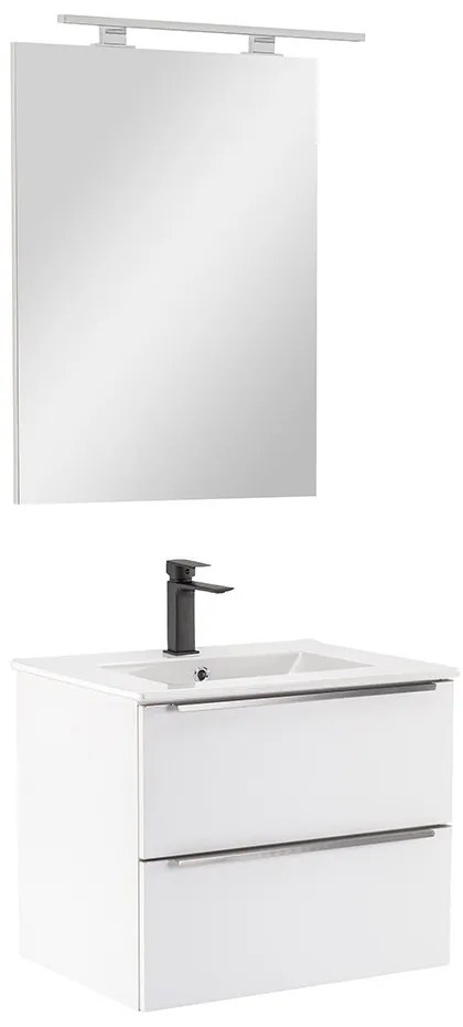 Mobilier complet de baie Vario Trim 60 alb-alb