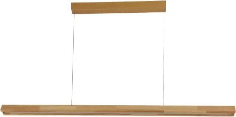 Brilagi - Lustră suspendată cu cablu UMEA WOOD LED/30W/230V 120 cm lemn