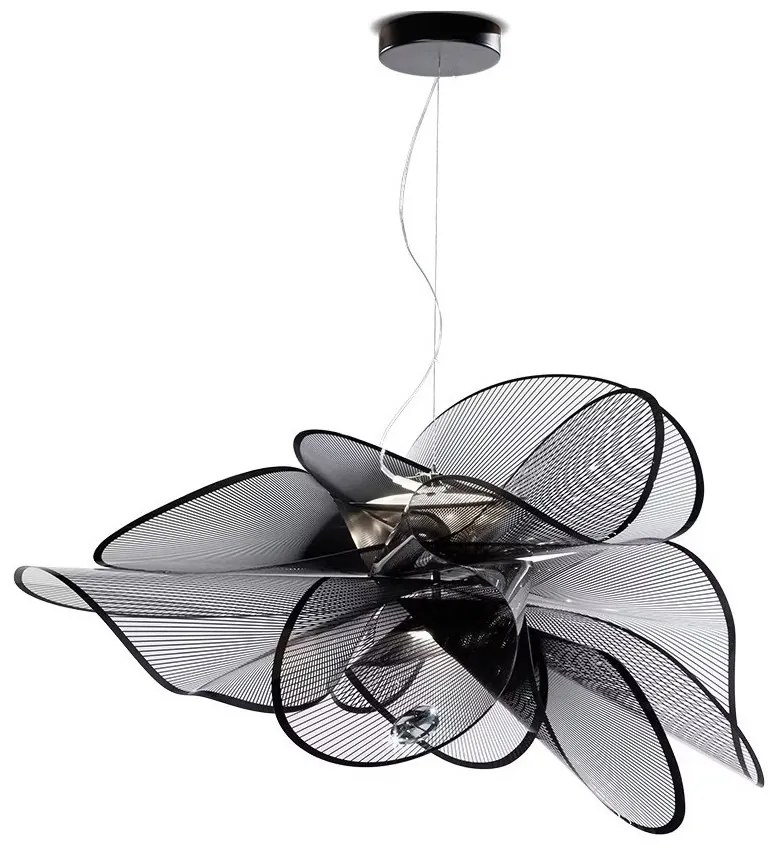 Lustra LED realizata manual La Belle Étoile Large Black