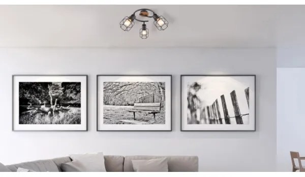 Spot WILLA 3xE27/40W/230V Globo 54037-3