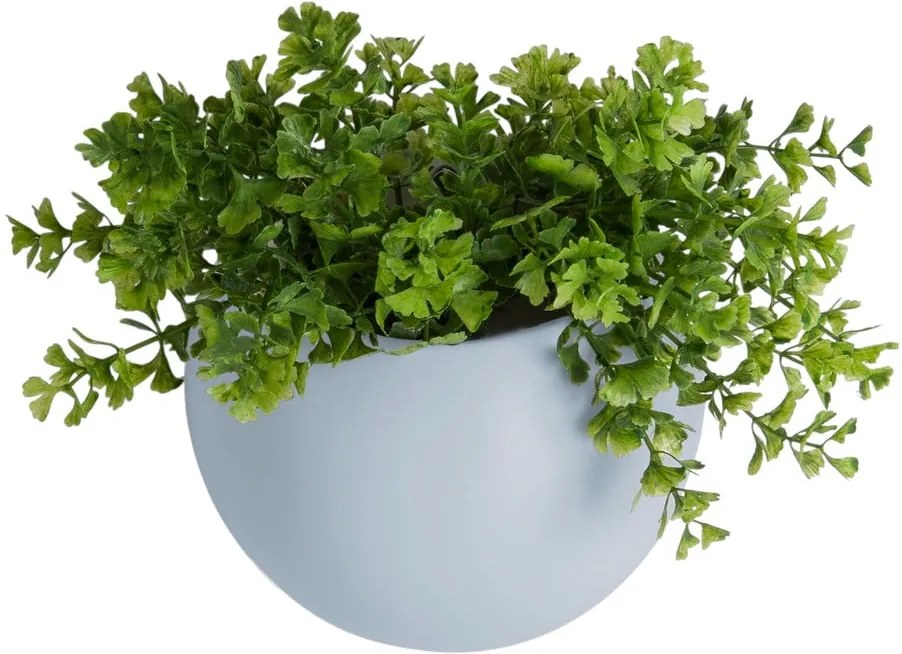 Ghiveci de perete PT LIVING Globe, înălțime 9,8 cm, albastru