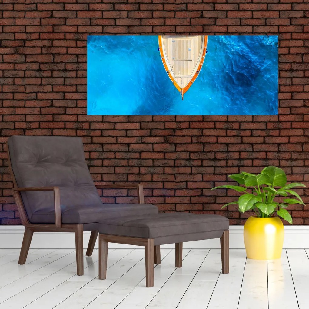 Tablou - Barca de vară (120x50 cm)