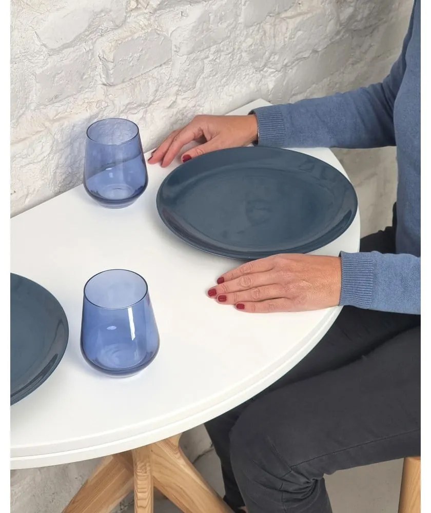 Masă de dining rotundă extensibilă 65x90 cm Jubi – Ragaba