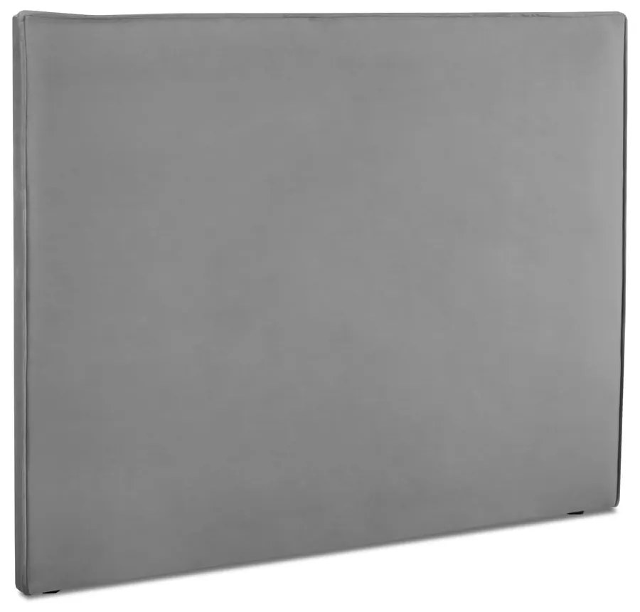 Tăblie de pat gri 160x120 cm Natalia – Milo Casa