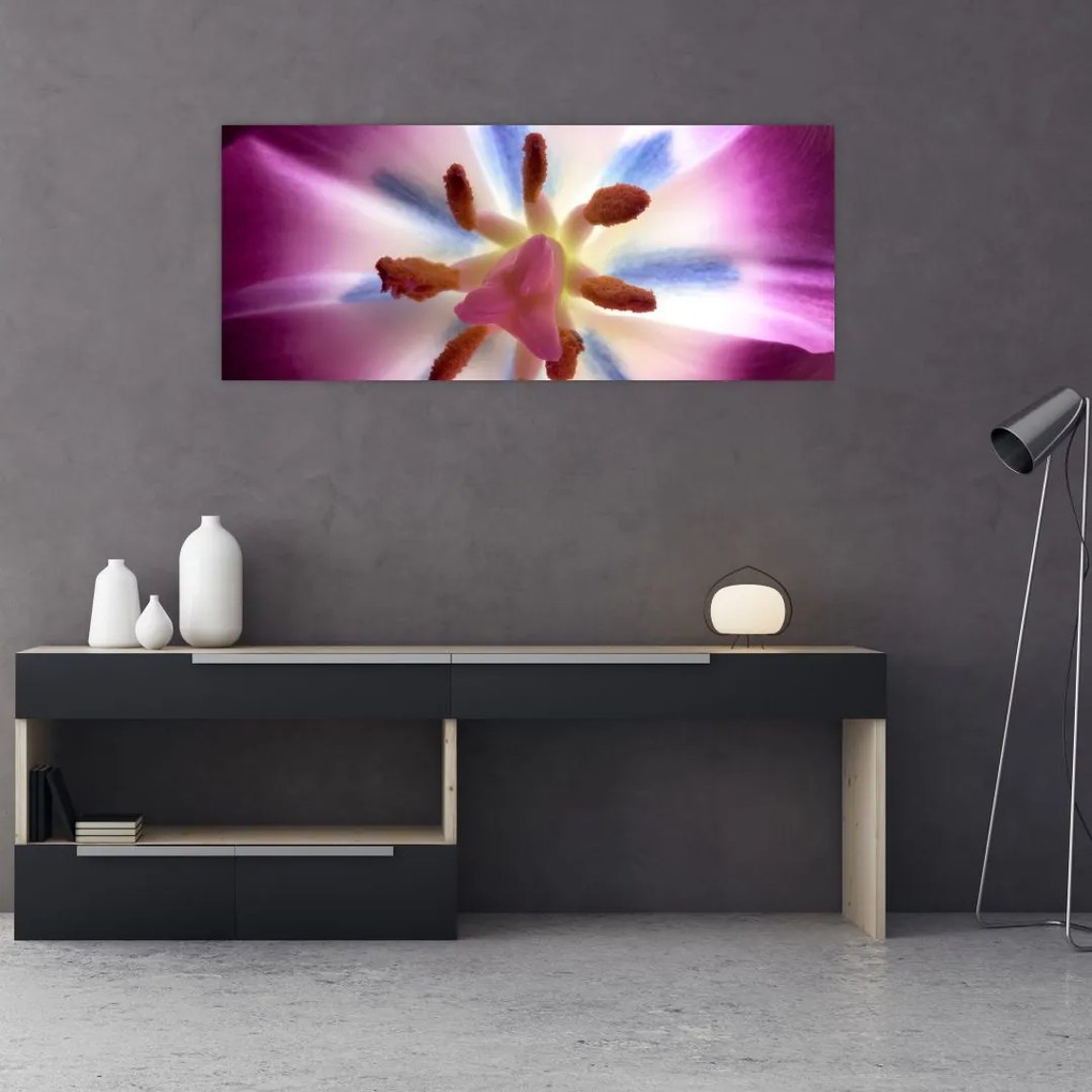 Tablou - Laleaua detailat (120x50 cm)