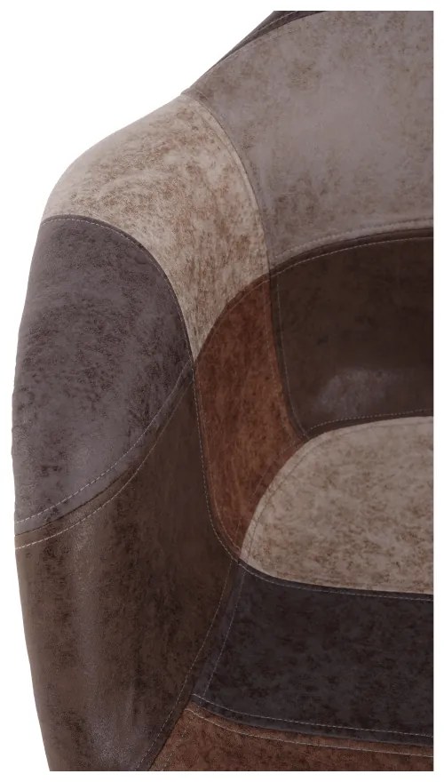 Fotoliu de design, patchwork/fag, TERST