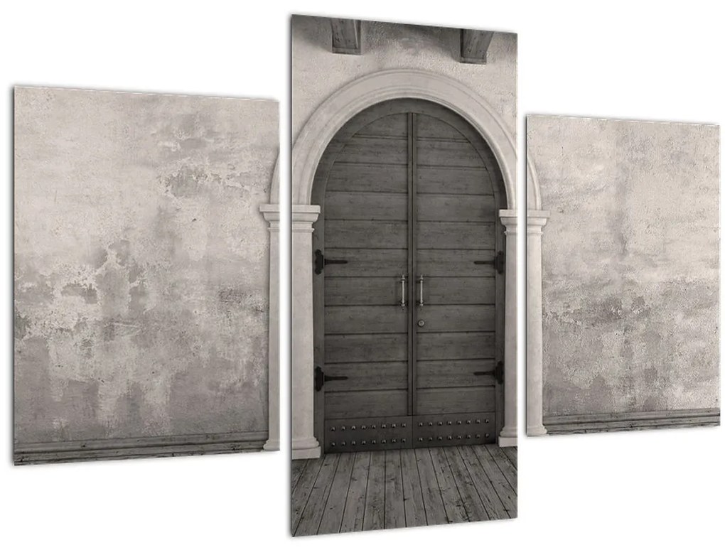 Tablou - Ușa misterioasă (90x60 cm)