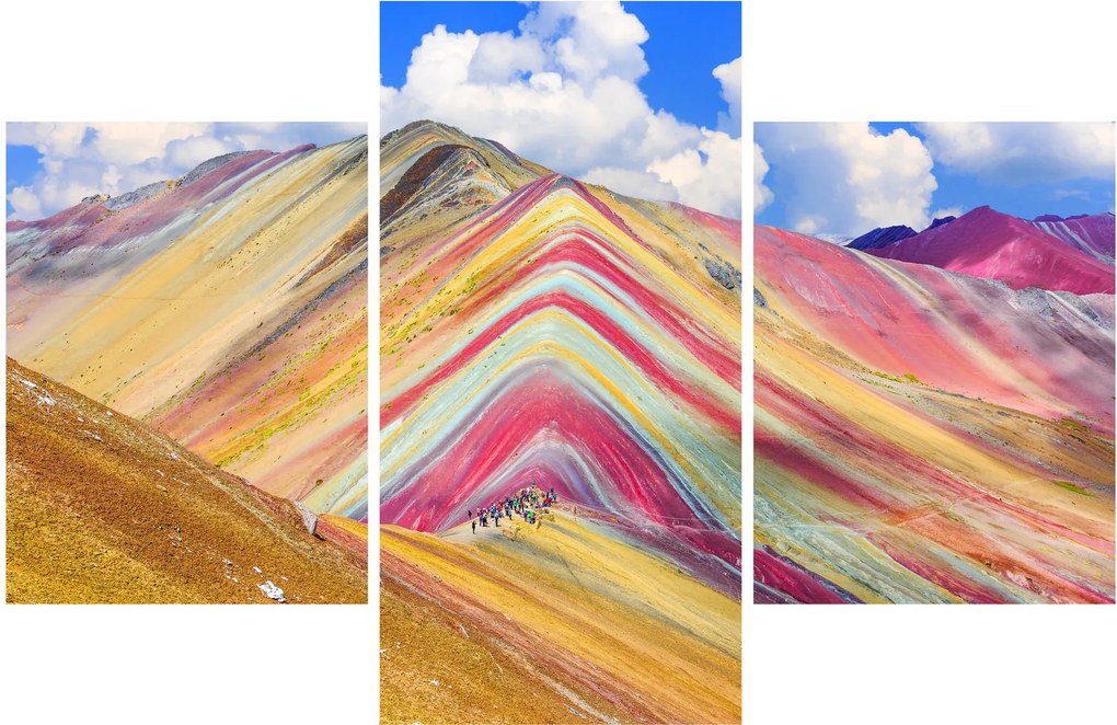Tablou - Muntele Curcubeu, Peru (90x60 cm)